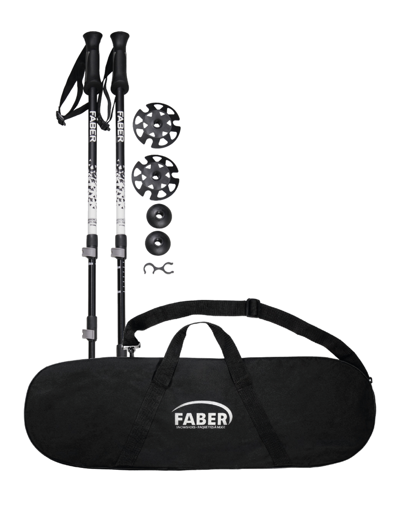 Faber Mountain Expert Ensemble raquettes et bâtons - 8 x 28 (EA2